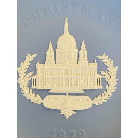 Wedgwood Jasperware Christmas 1972 St. Paul’s Cathedral England - Picture 5 of 8